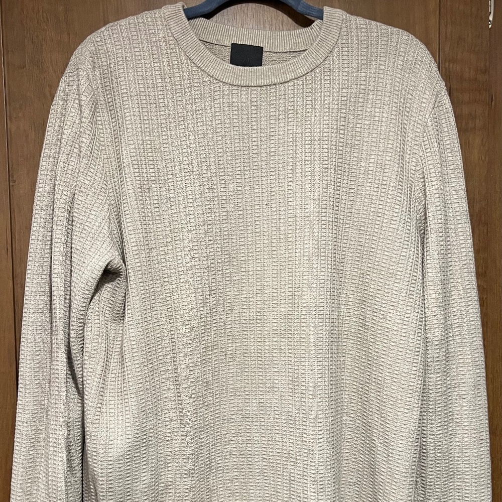 H&M Beige Men’s Sweater Size Large